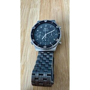 Vintage Men’s Seiko Sports 100 Chronograph Watch 1980's 7A28-7040 Working